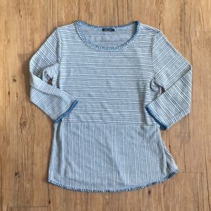 Black/White knit top